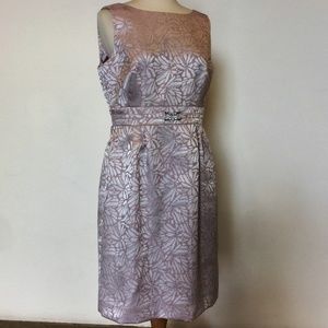Pretty in (Oyster) Pink Tahari Dress Retro